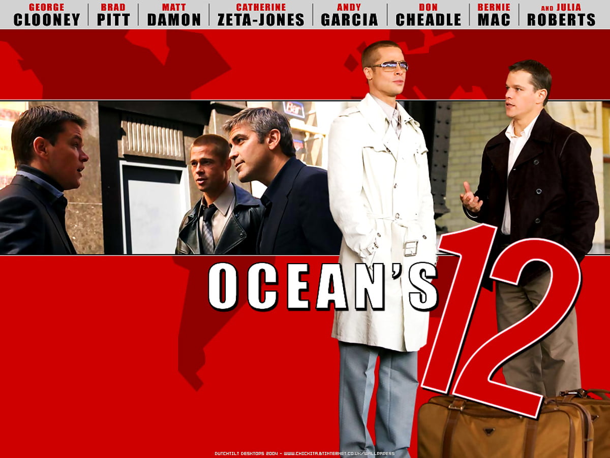 Nydelig bilde til bakgrunn George Clooney, Ocean's Twelve, Skilt