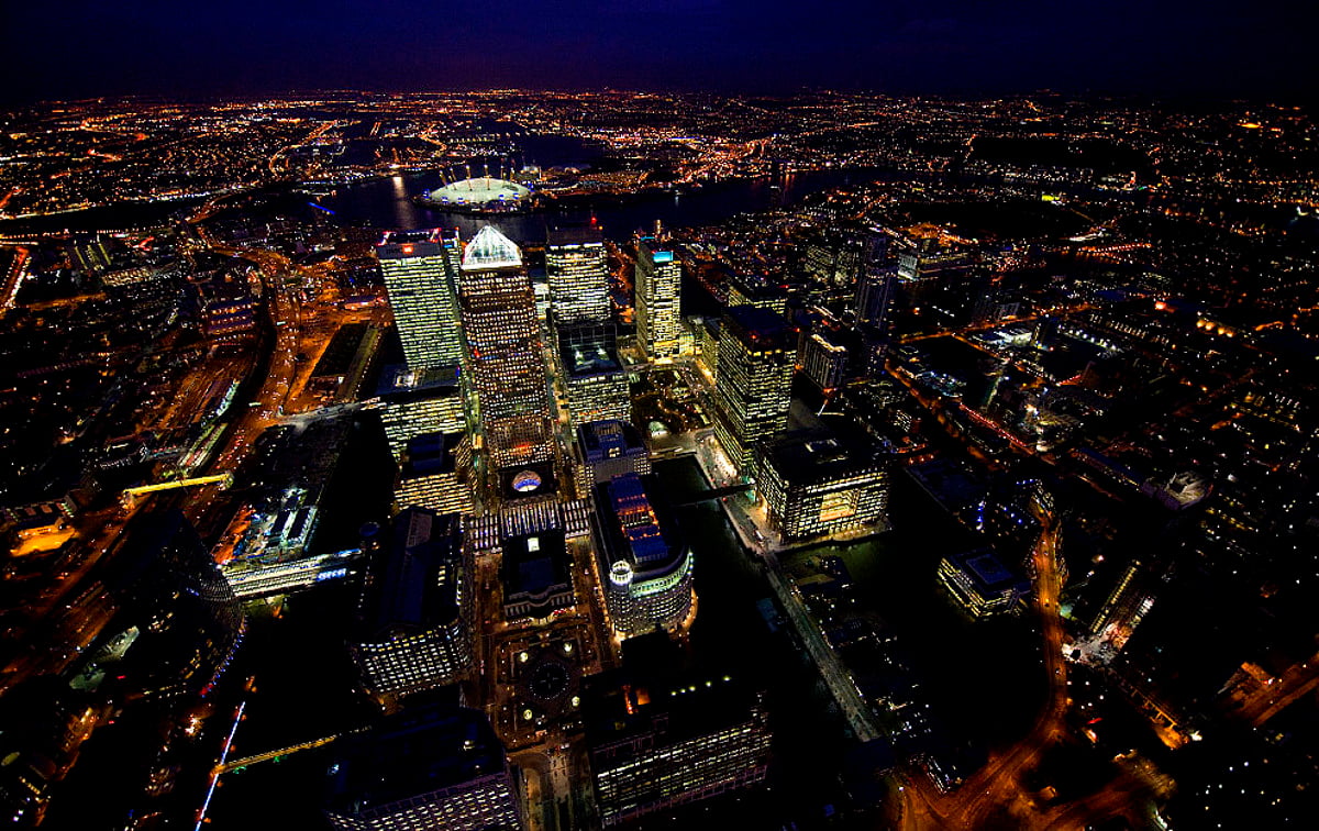 City, cityscape, london at night, aerial photography, metropolis / HD screen wallpaper