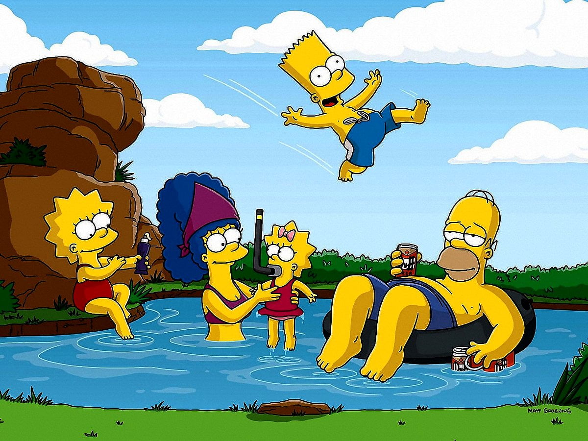 bakgrunnsbilde-animerte-tegneserier-simpsons-animert-tegneserie