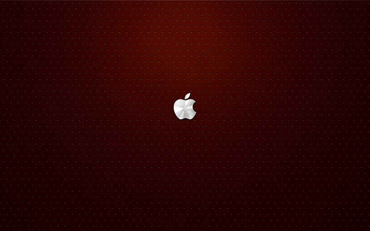 Fond d'écran - Apple Machintosh, rouges, noirs, orange, marron