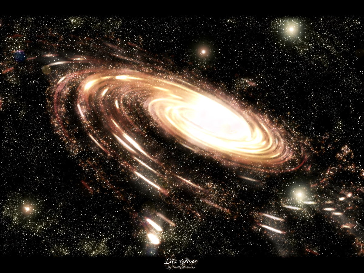 Galaxie, galaxie spirale, espace extra-atmosphérique, univers, voie Lactée - fonds d'écran