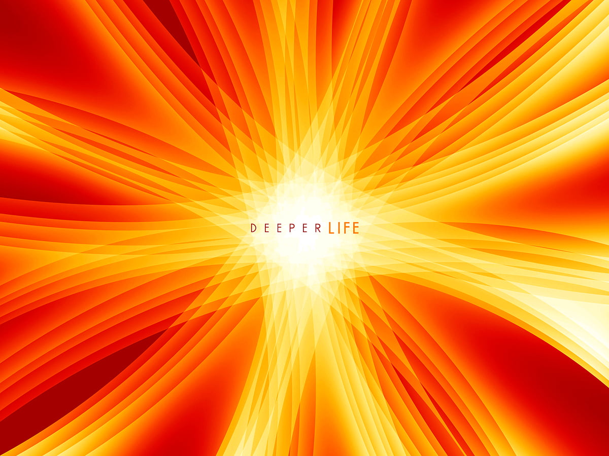 Wallpaper - graphic art, abstract, abstract lights, radiance, orange