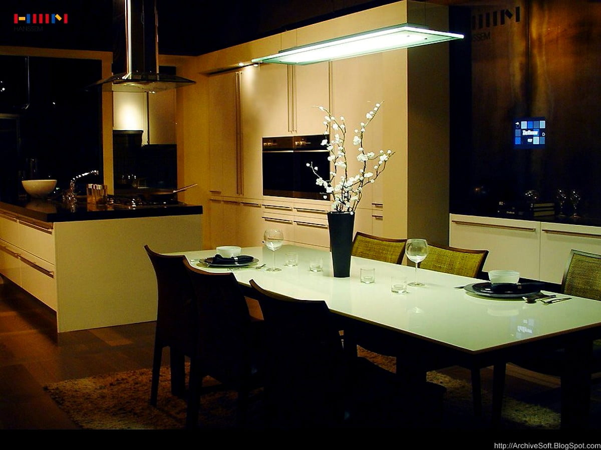 Fondo Interior De Cocina, Diseño De Interiores, Encendiendo | Imagen Gratis