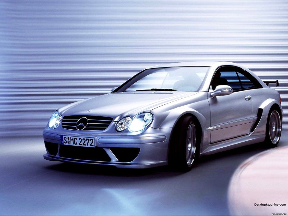 Silver and black Mercedes - free background image 1600x1200