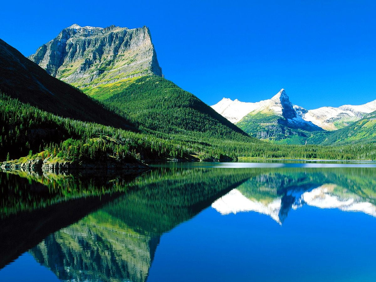 Wallpaper Glacier National Park, Mountains, Nature | TOP Free backgrounds