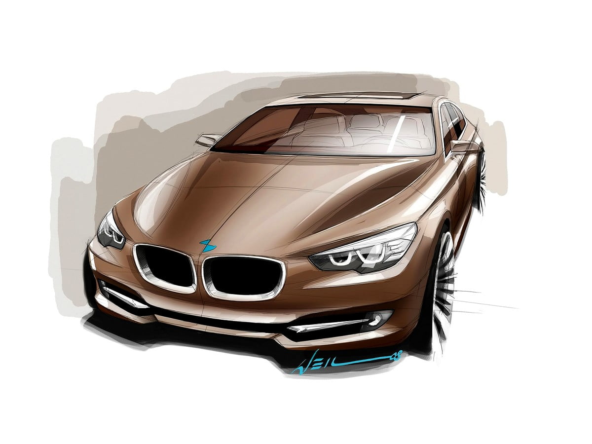 Cars, BMW, drawing - wallpaper (1600x1200)