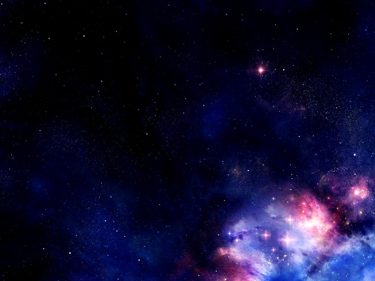 Star filled sky : background 1600x1200