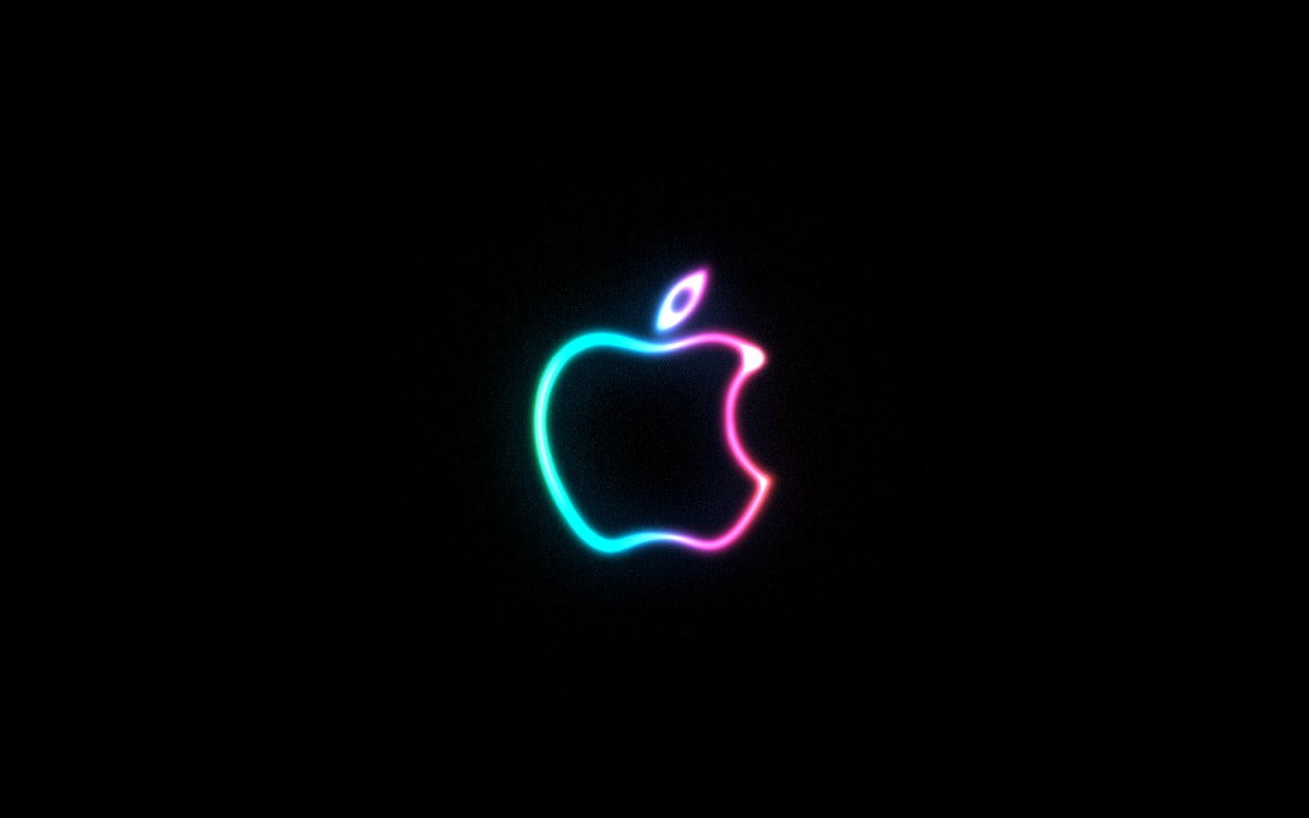 Apple Logo, Light, Green wallpaper | FREE Best backgrounds