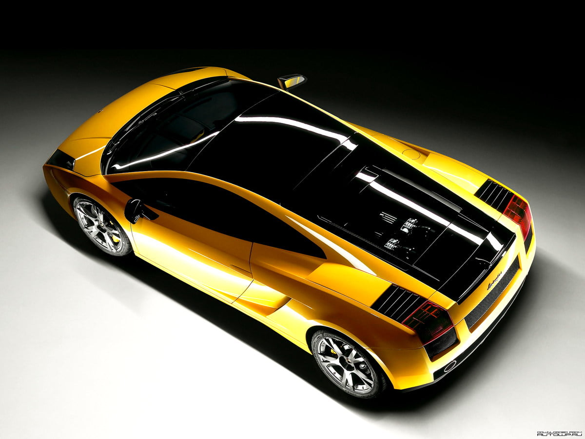 Yellow and black Lamborghini : HD wallpaper 2048x1536