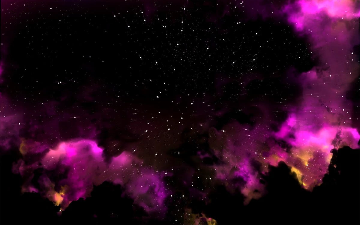 Image d'arrière-plan — étoile dans le ciel 1600x1000
