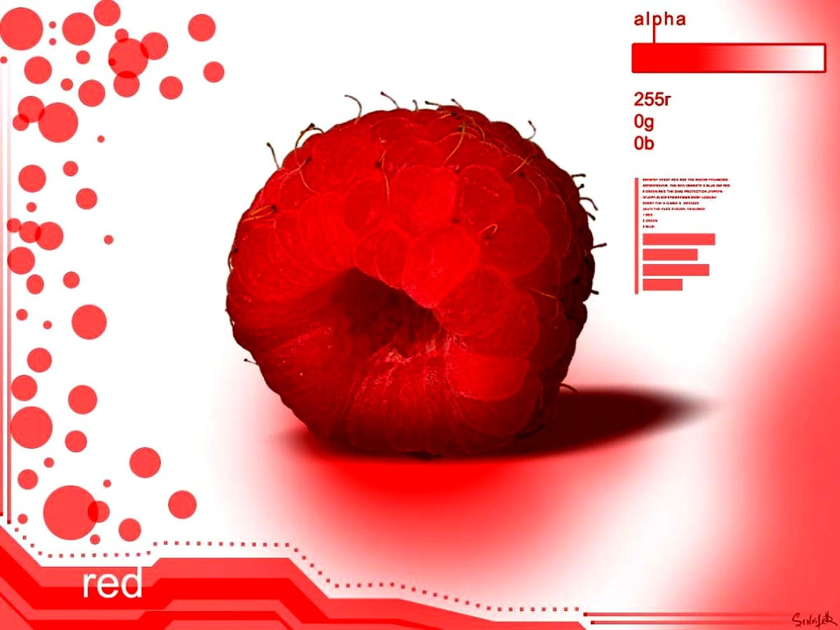 Red fruit : screen wallpaper