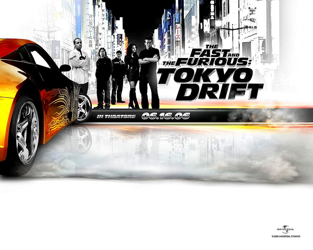 Cars, supercar, poster, race car (scene from film "Fast & Furious") — background