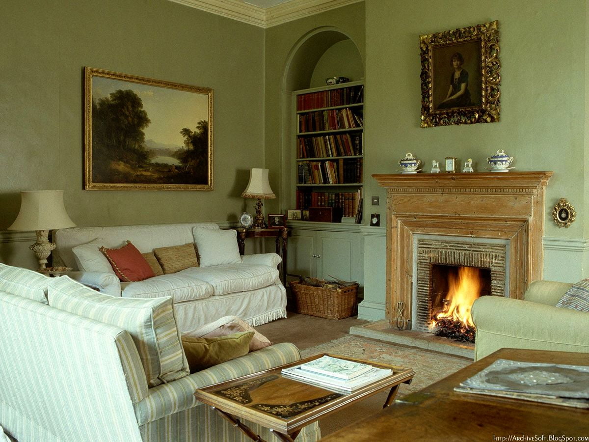1600x900 Stue, Moderne Interiørdesign, Peis bakgrunn | Gratis Topp ...