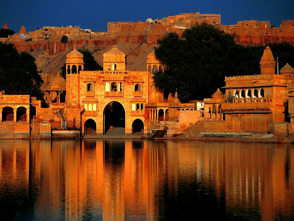 Foto Fuerte De La Ciudad Dorada De Jaisalmer Fuerte De Jaisalmer 