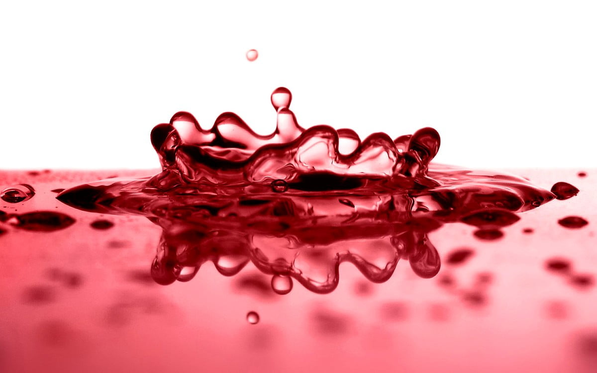 L'eau, laissez tomber, rouges, rose, Nature morte — gratuit HD image pour fond d'écran