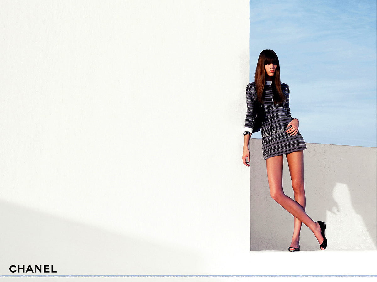 : Chanel, fashion model, white, girls, fashion