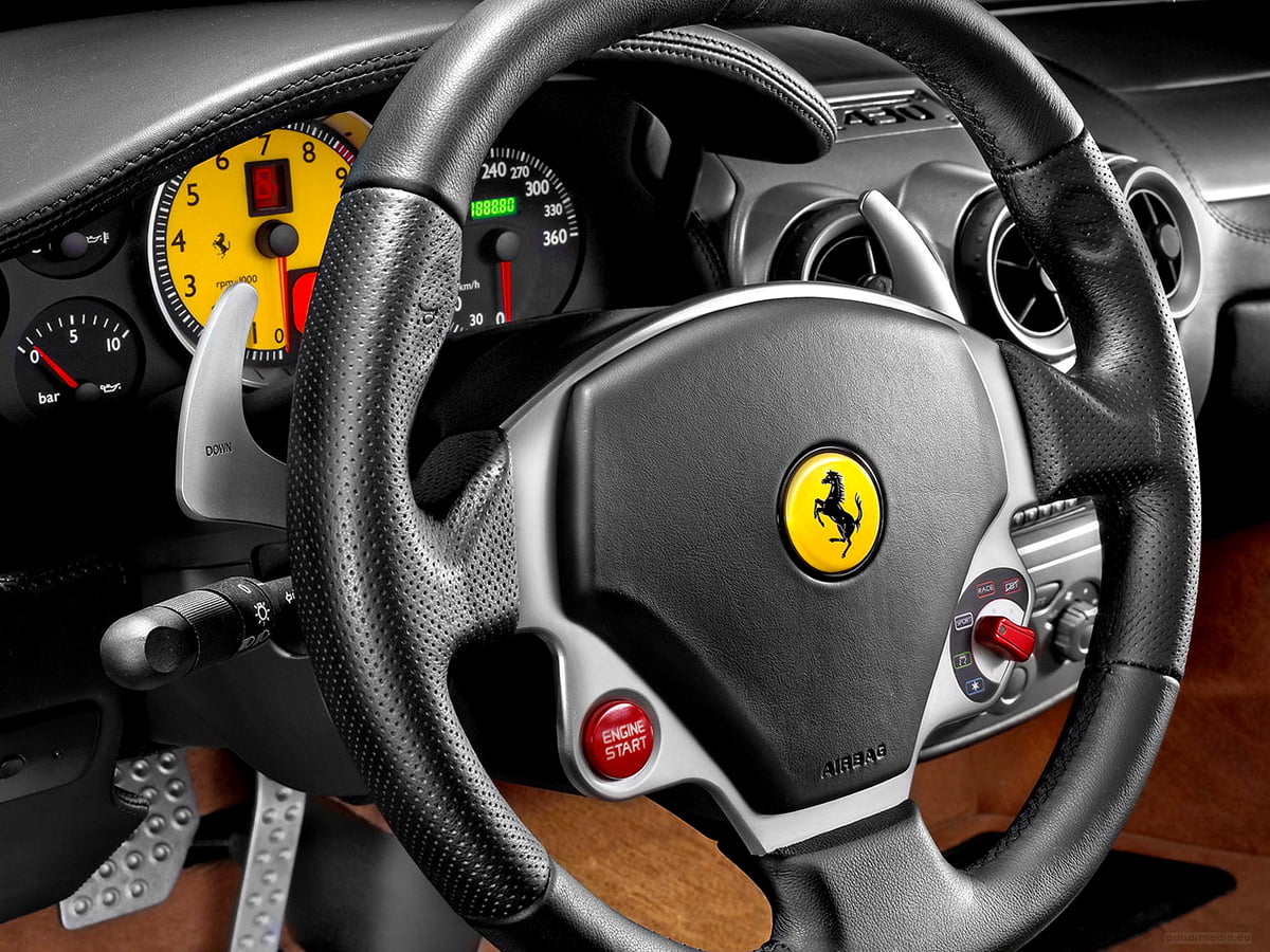 Kul bakgrunn Ferrari, Biler, Ratt | Gratis Beste bakgrunner