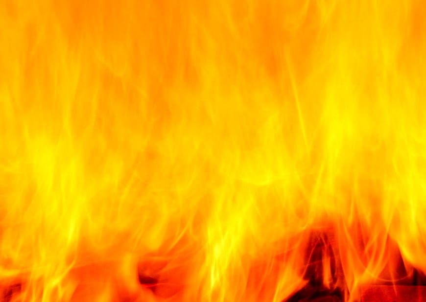 Flames, Fire, Yellow background | Download Free pictures