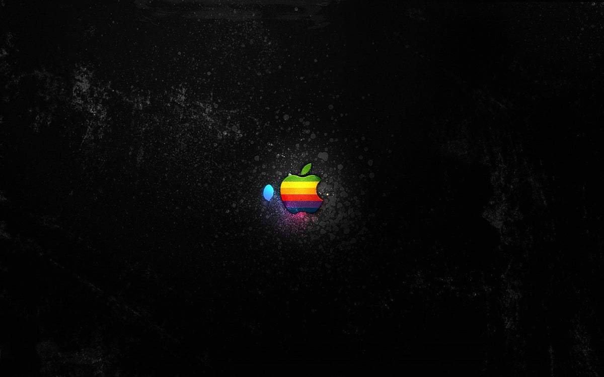 Nice image Apple Logo, Black, Darkness | Download TOP Free images