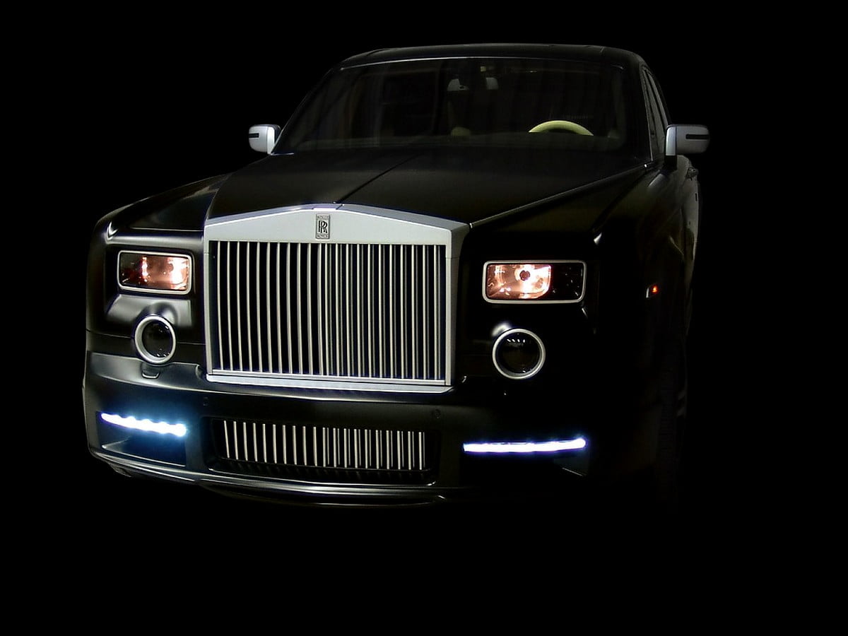 Modèle Réduit Rolls-Royce Phantom 1:18 - Alliage, Portes Ouvrantes, Son Et Lumière - Neuf