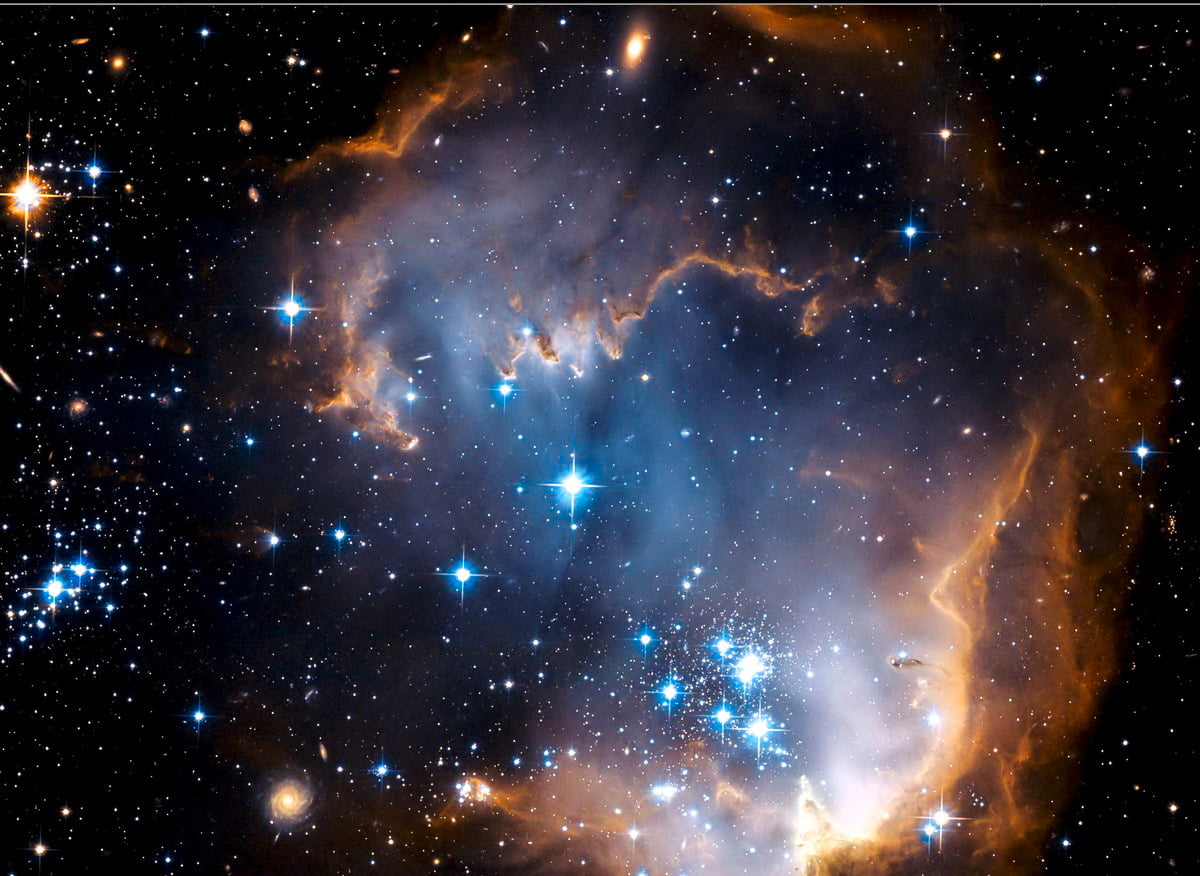 2183x1593 photo d'arrière-plan — ciel rempli d'étoiles