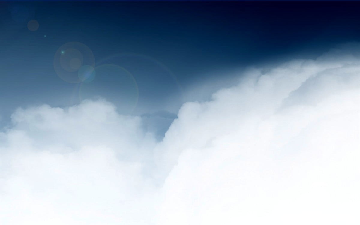 Nuages ​​dans le ciel - HD photo d'arrière-plan