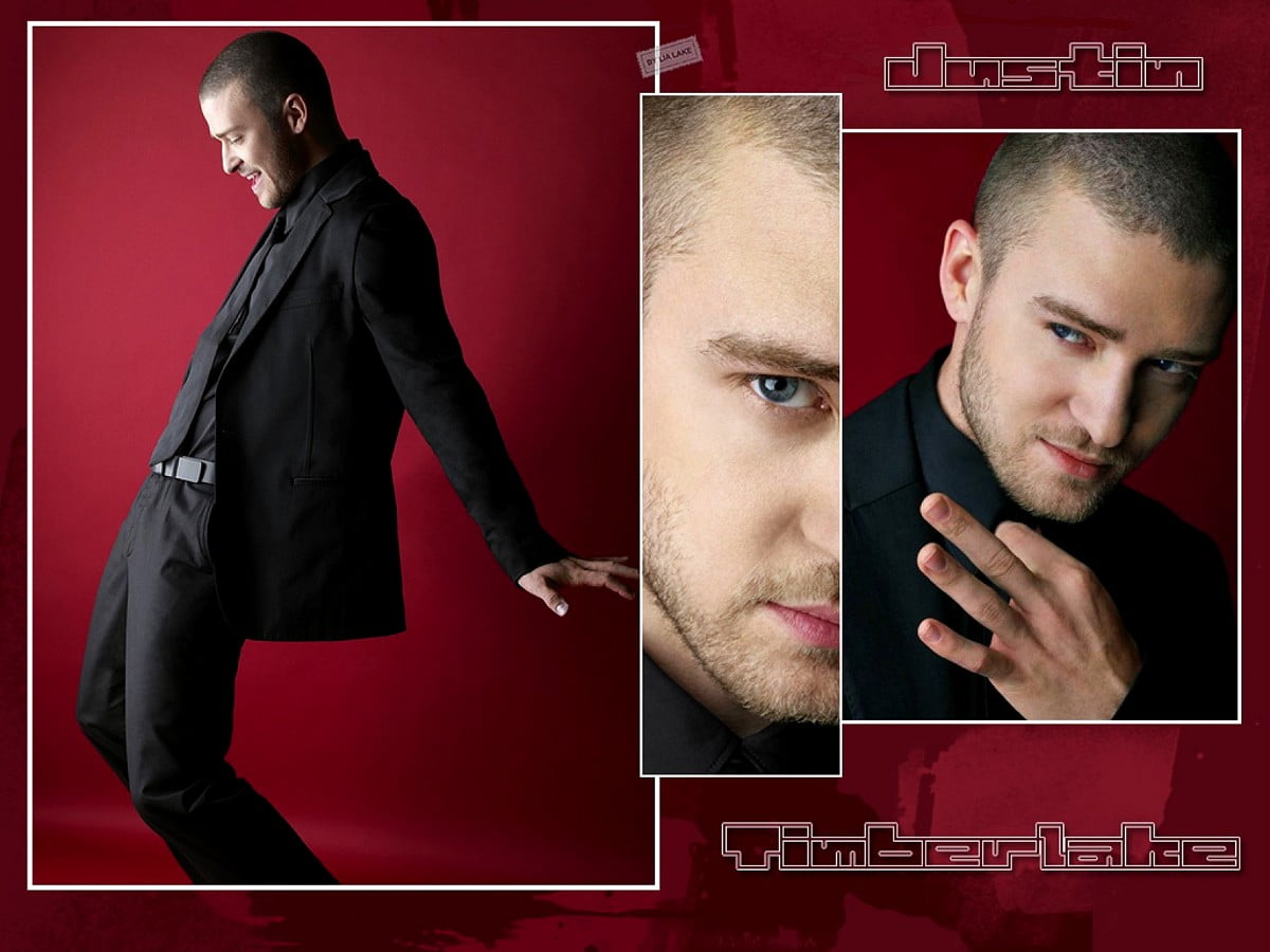 Justin Timberlake en costume et cravate - photos d'arrière-plan 1600x1200