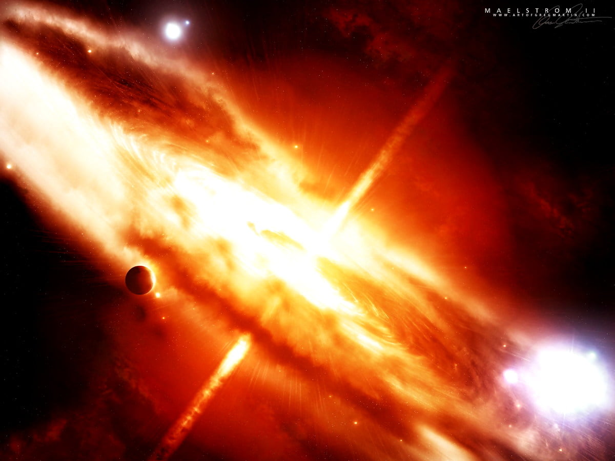 Star filled sky — background image (1600x1200)