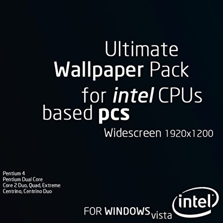 Intel Ultimate: 15+ fond d'écran